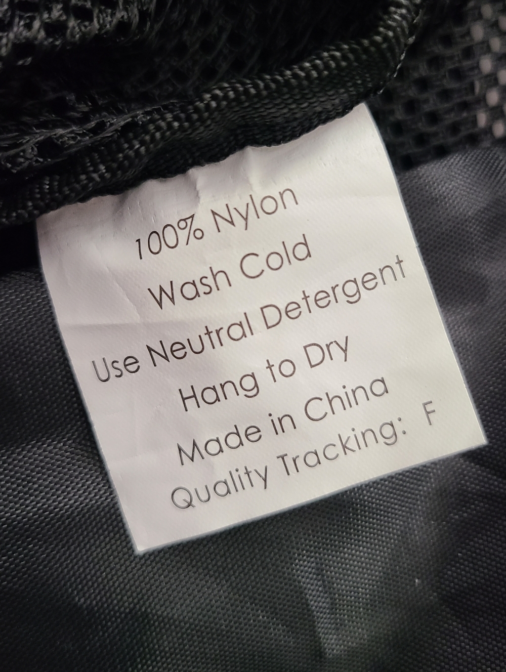 BeeGreen Turquoise Large Capacity Mesh Drawstring Backpack - Picture 6 of 6